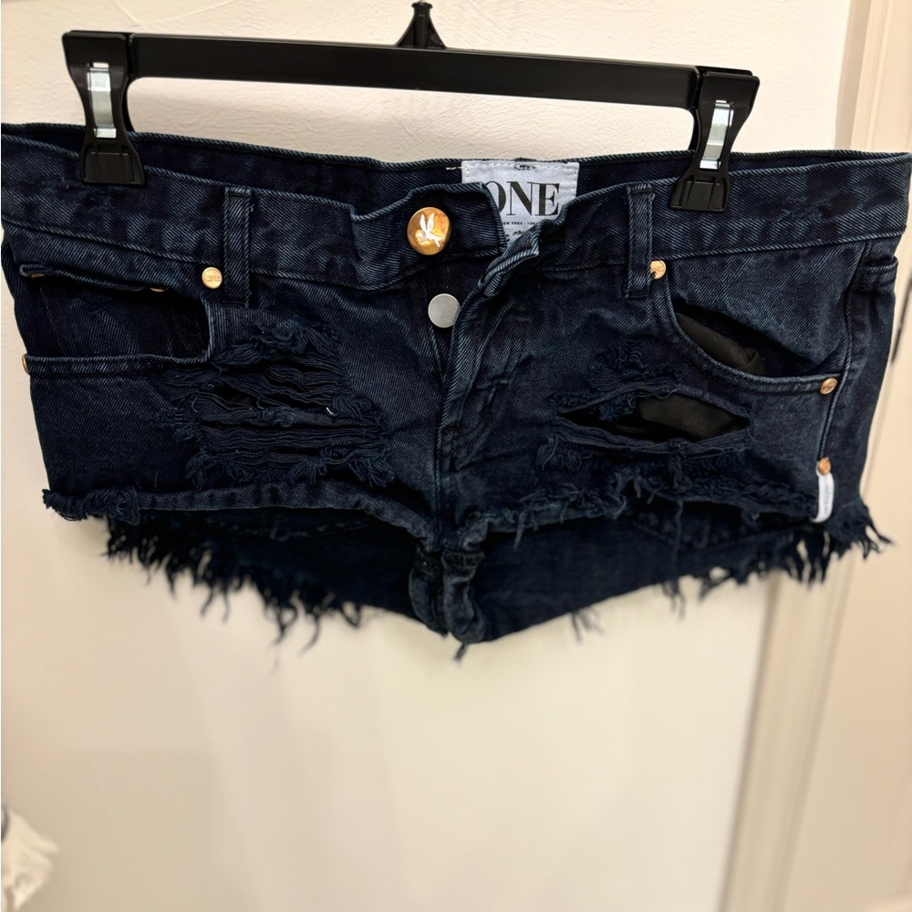 One Teaspoon Denim Bonita Shorts